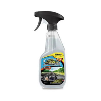 Limpiavidrios Para Carro Con Antiempañante 350ml Duradero
